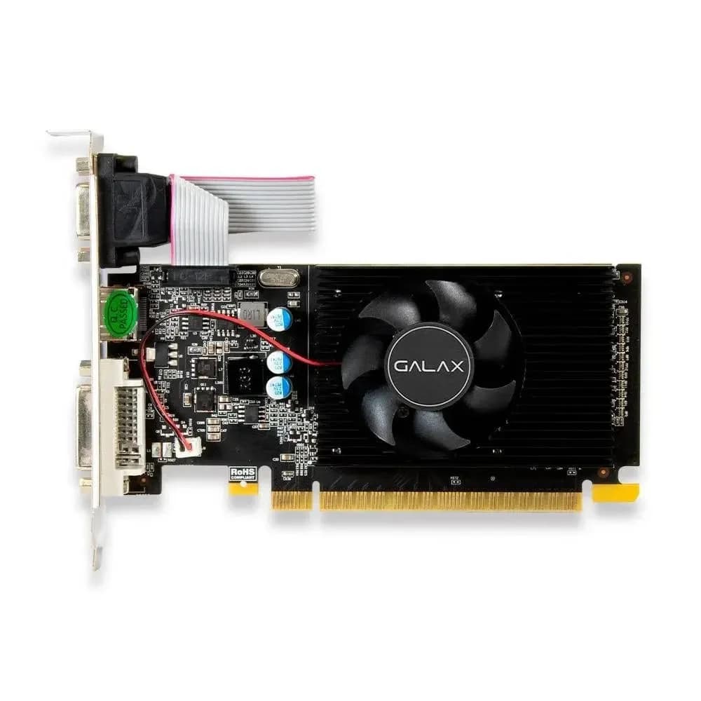 Видеокарта GT730 GALAX GeForce GT730 4GB GDDR3 128bit 901Mhz/10640Mhz VGA DVI-D HDMI [73GQF8HX00HD]