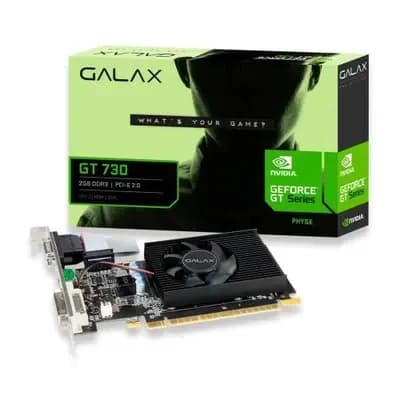 Видеокарта GT730 GALAX GeForce GT730 4GB GDDR3 128bit 901Mhz/10640Mhz VGA DVI-D HDMI [73GQF8HX00HD]