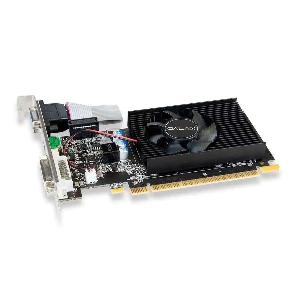 Видеокарта GT730 GALAX GeForce GT730 4GB GDDR3 128bit 901Mhz/10640Mhz VGA DVI-D HDMI [73GQF8HX00HD]