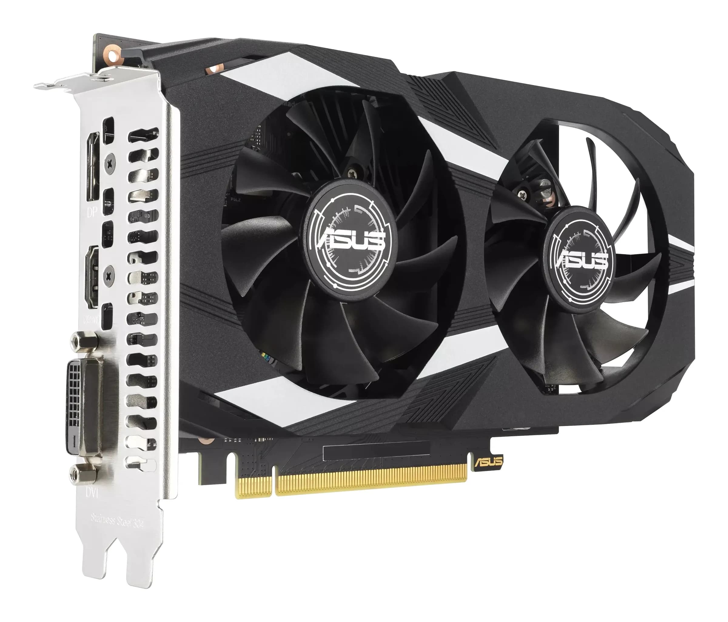 Видеокарта RTX 3050 OC Asus Dual GeForce RTX 3050 OC Edition, 6GB GDDR6, 96bit, Engine Clock 1537MHz, Memory Speed 14000MHz, 1x DP, 1xHDMI, 1x DVI-D [90YV0K60-M0NA00]