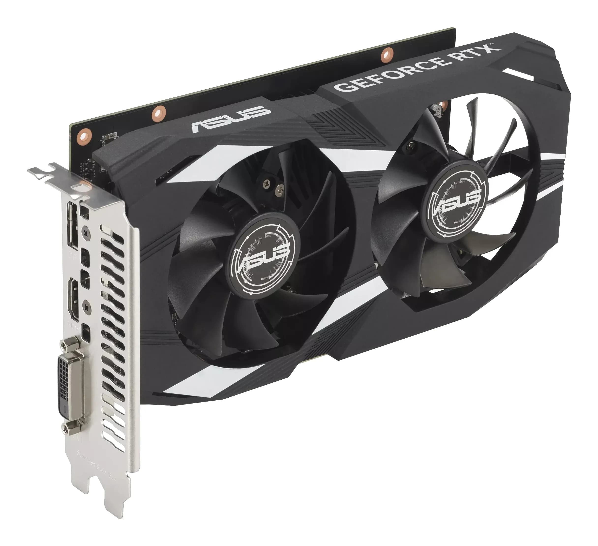 Видеокарта RTX 3050 OC Asus Dual GeForce RTX 3050 OC Edition, 6GB GDDR6, 96bit, Engine Clock 1537MHz, Memory Speed 14000MHz, 1x DP, 1xHDMI, 1x DVI-D [90YV0K60-M0NA00]