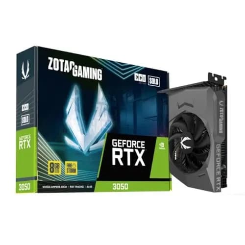 Видеокарта RTX 3050 ZOTAC ECO Solo GeForce RTX 3050 8GB GDDR6 [ZT-A30500R-10L]