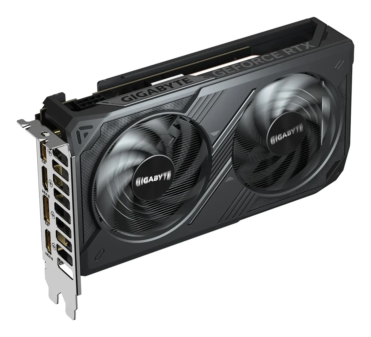 Видеокарта RTX 5050 Gigabyte GeForce RTXTM 5050 WINDFORCE OC 8GB GDDR6, Engine clock 2587MHz, Memory clock 20000MHz, 128Bit, 2xDP, 2xHDMI [GV-N5050WF2OC-8GD]