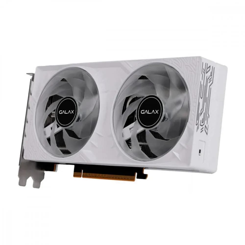 Видеокарта RTX 5050 OC GALAX GeForce RTX 5050 1-Click OC WHITE 8GB GDDR6 128bit 2602Mhz/20000Mhz DUAL Fan 2xHDMI 2xDisplayPort [55NSL8MHCZBS]