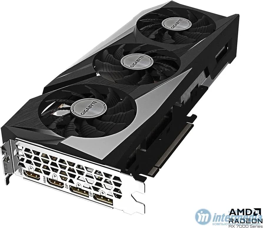 Видеокарта RX 7600 GIGABYTE RadeonTM RX 7600 GAMING OC 8GB GDDR6