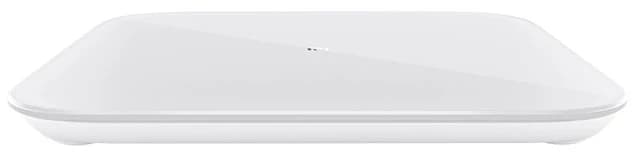 Умные весы Xiaomi Mi Smart Scale 2: высокоточный датчик из марганцевой стали (шаг 50 г), LED-дисплей, закаленное стекло, Bluetooth 5.0, расчет BMI и тест на баланс, до 16 пользователей, белый [NUN4056GL]