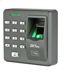 Биометрический терминал ZKTECO X7/ID Fingerprint 500,Card 500,Password 8 groups, Log N/A Communication: N/A Access Control Interface for electric lock, door sensor, alarm, exit button and door bell."