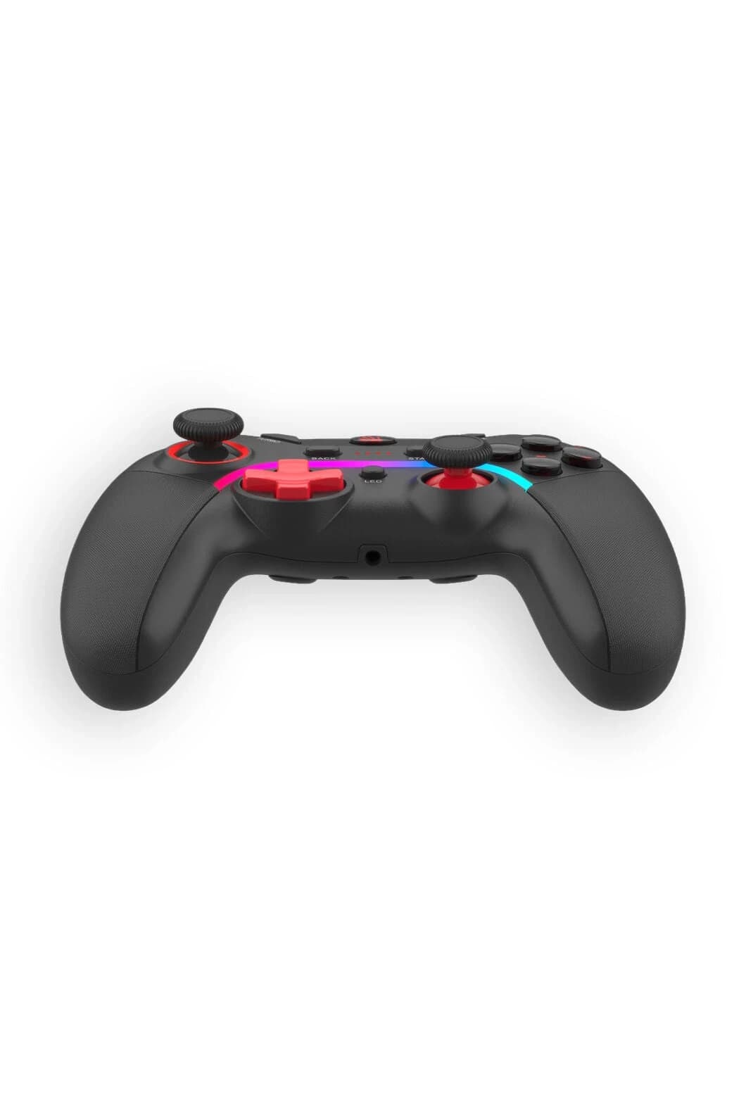 A4TECH BLOODY GPW70 RGB DUAL MODE 2.4G WIRELESS & USB WIRED GAMEPAD SPORTS BLACK