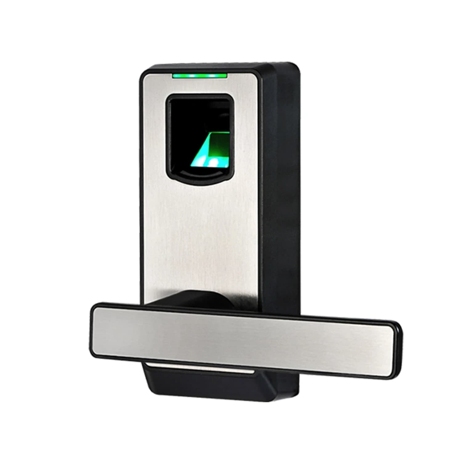 Биометрический замок ZKTECO PL10/Left Fingerprint Lock. Left "Rugged ABS Plastic Casing User Capacity: 90 Door Thickness: 30-60 mm Backset: 60 or 70 mm(adjustable) Color Option: Black optional