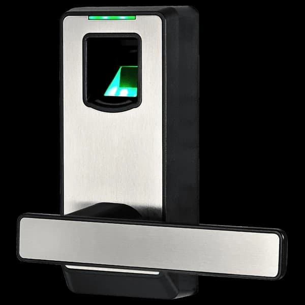 Биометрический замок ZKTECO PL10/Left Fingerprint Lock. Left "Rugged ABS Plastic Casing User Capacity: 90 Door Thickness: 30-60 mm Backset: 60 or 70 mm(adjustable) Color Option: Black optional