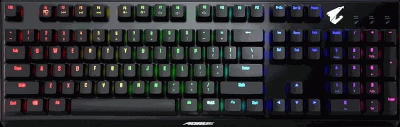 Клавиатура Gigabyte AORUS K9, чёрная, EN