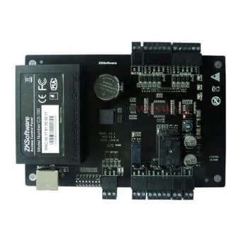 Сетевой контроллер ZKTECO C3-100 1-door 2-way Controller, CPU 32bit MIPS, CPU RAM 32Mbits, Memory 256Mb,User30000,Event Buffer100000,Reader Port 2ea 26/34bits wiegand, 8bits burst for PIN,RS485,TCP/IP