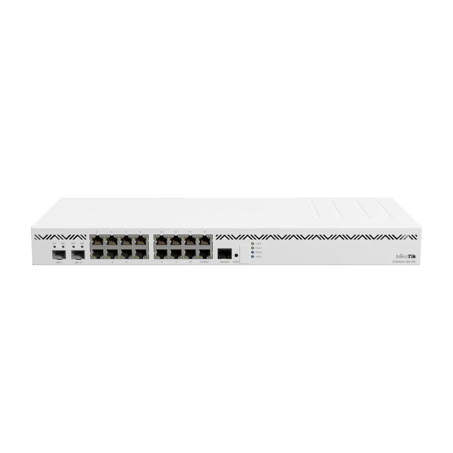 Роутер MikroTik CCR2004-16G-2S+ (1U Rack, RouterOS)