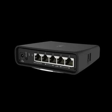 Роутер MikroTik hAP ac2 RBD52G-5HacD2HnD-TC 867Mbps/5GHz/300Mbps/2.4GHz, 5xLAN 1Gbps,Passive PoE,USB,RouterOS