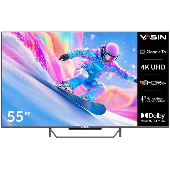 YASIN LED TV 55Q90 55" 4K UHD 3860×2160