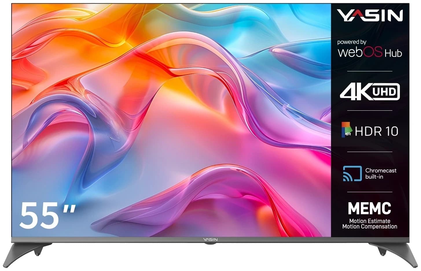 Телевизор YASIN 55UD81 (55", 4K UHD)