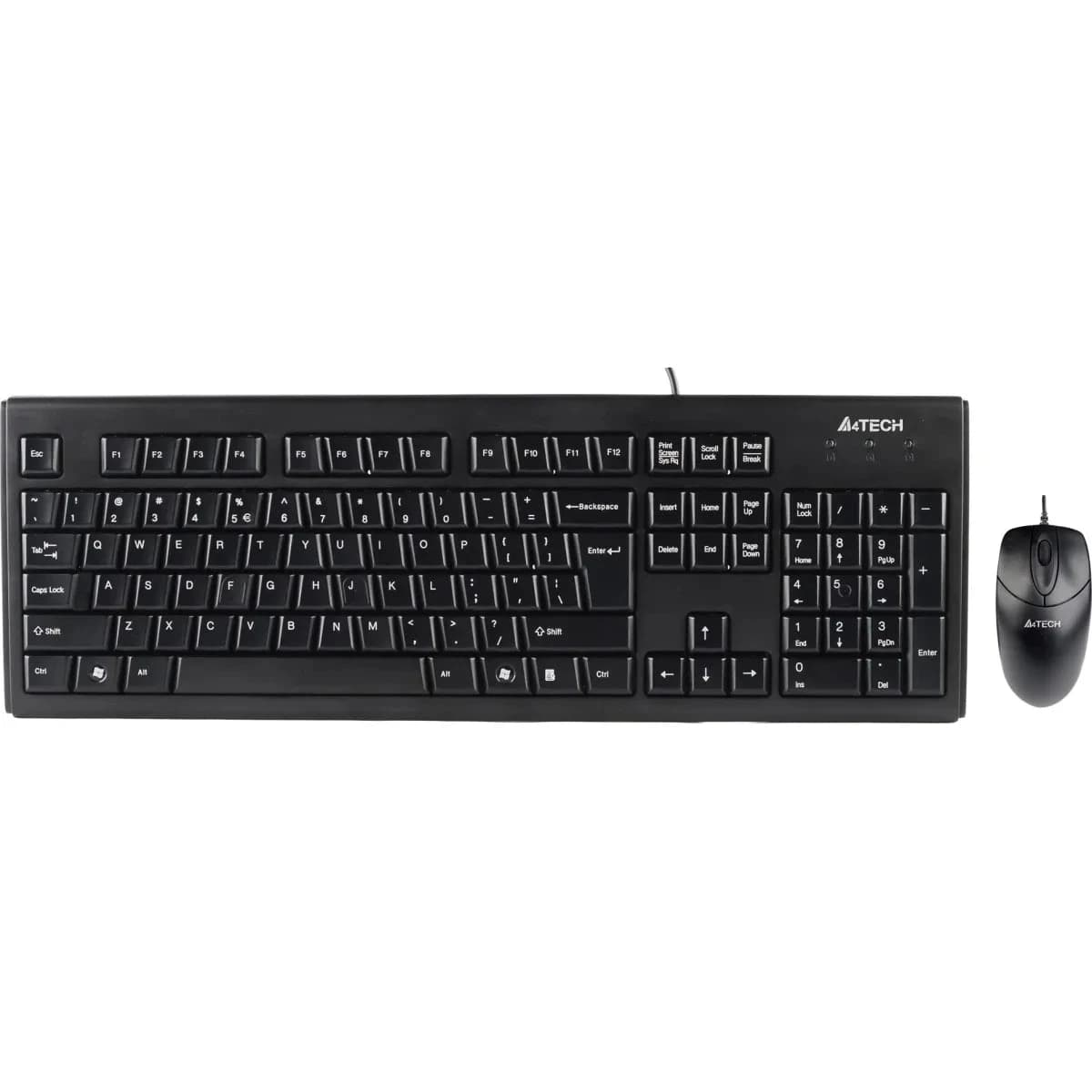 A4TECH KR-8372 (KR-83+OP-720) KEYBOARD+MOUSE SET USB BLACK US+RUSSIAN