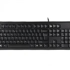 Клавиатура A4Tech KR-92, чёрная, EN/RU