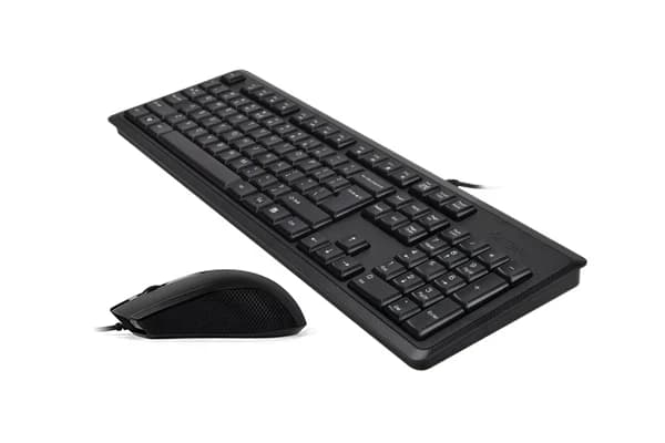 A4TECH KR-9276 (KR-92+OP-760) KEYBOARD+MOUSE SET USB BLACK US+RUSSIAN