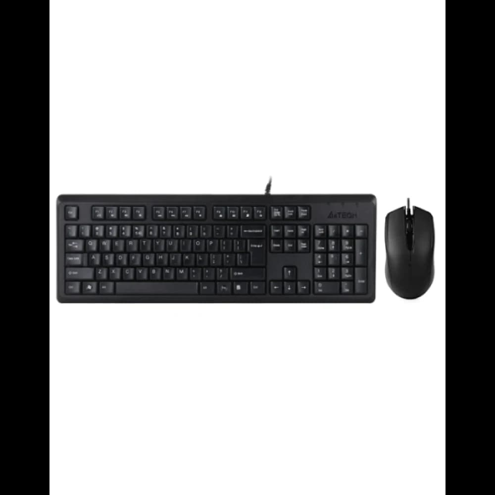A4TECH KR-9276 (KR-92+OP-760) KEYBOARD+MOUSE SET USB BLACK US+RUSSIAN