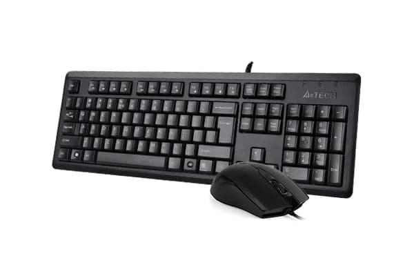 A4TECH KR-9276 (KR-92+OP-760) KEYBOARD+MOUSE SET USB BLACK US+RUSSIAN