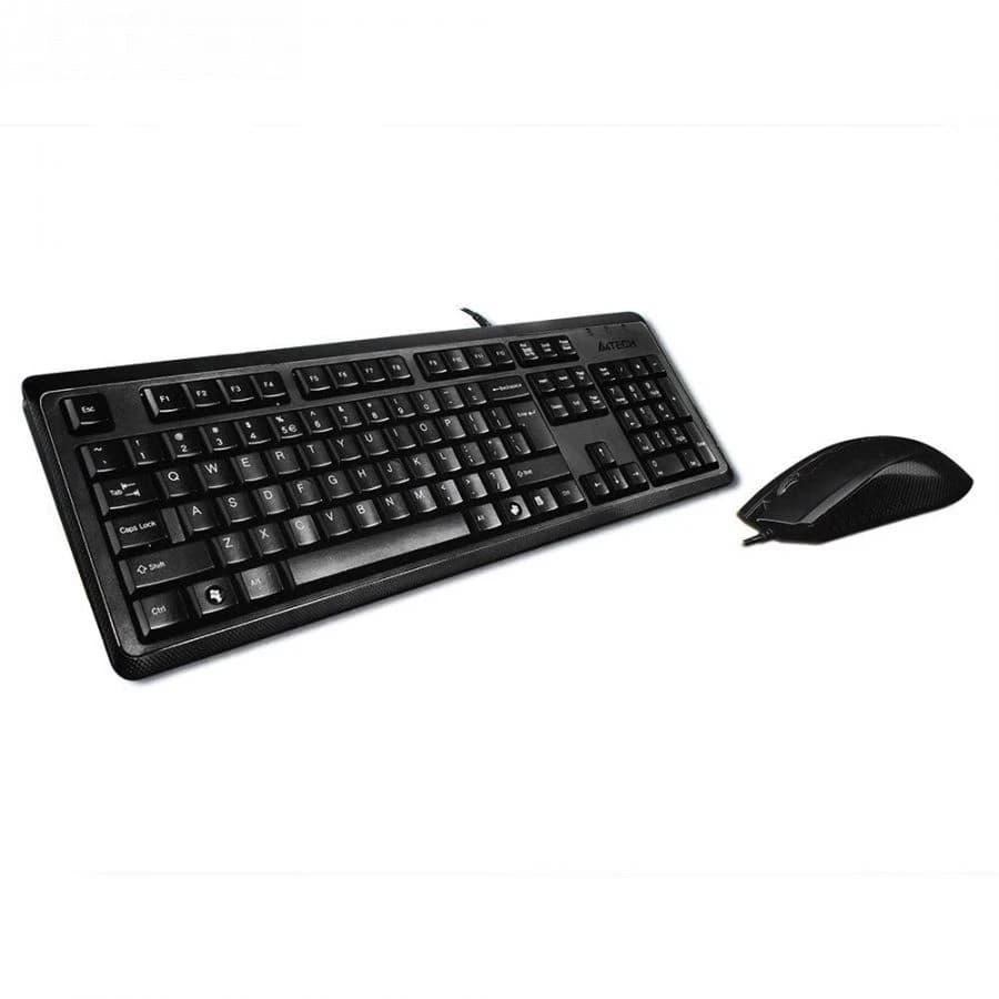 Комплект клавиатура и мышь A4Tech KR-9276 (104 клавиши) чёрный