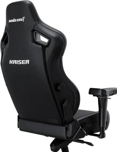 Gaming Chair AD12YDDC-XLL-20-B-PV/C AndaSeat Kaiser 4 XL BLACK 5D Armrest 65mm wheels PVC Leather