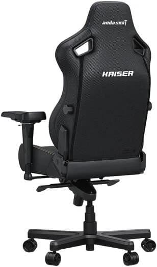 Gaming Chair AD12YDDC-XLL-20-B-PV/C AndaSeat Kaiser 4 XL BLACK 5D Armrest 65mm wheels PVC Leather