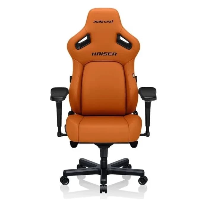 Кресло игровое AndaSeat Kaiser 4 XL (PVC Leather) оранжевый [AD12YDDC-XLL-20-O-PV/C]