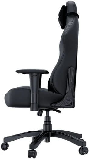 Gaming Chair AD18-44-B-PV-CIS AndaSeat Luna BLACK 1D Armrest 60mm wheels PVC Leather