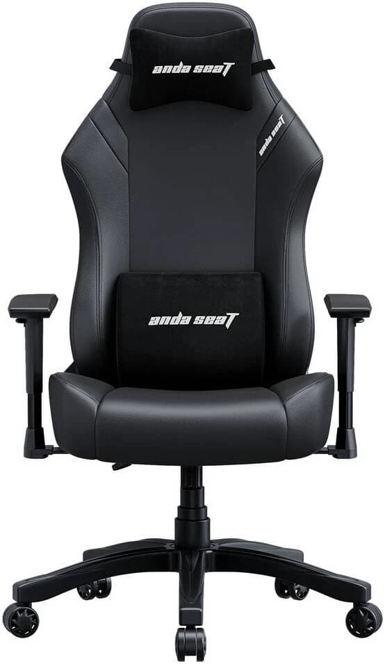 Кресло игровое AndaSeat Luna AD18-44-B-PV (100 кг, 84 см) чёрный [AD18-44-B-PV-CIS]