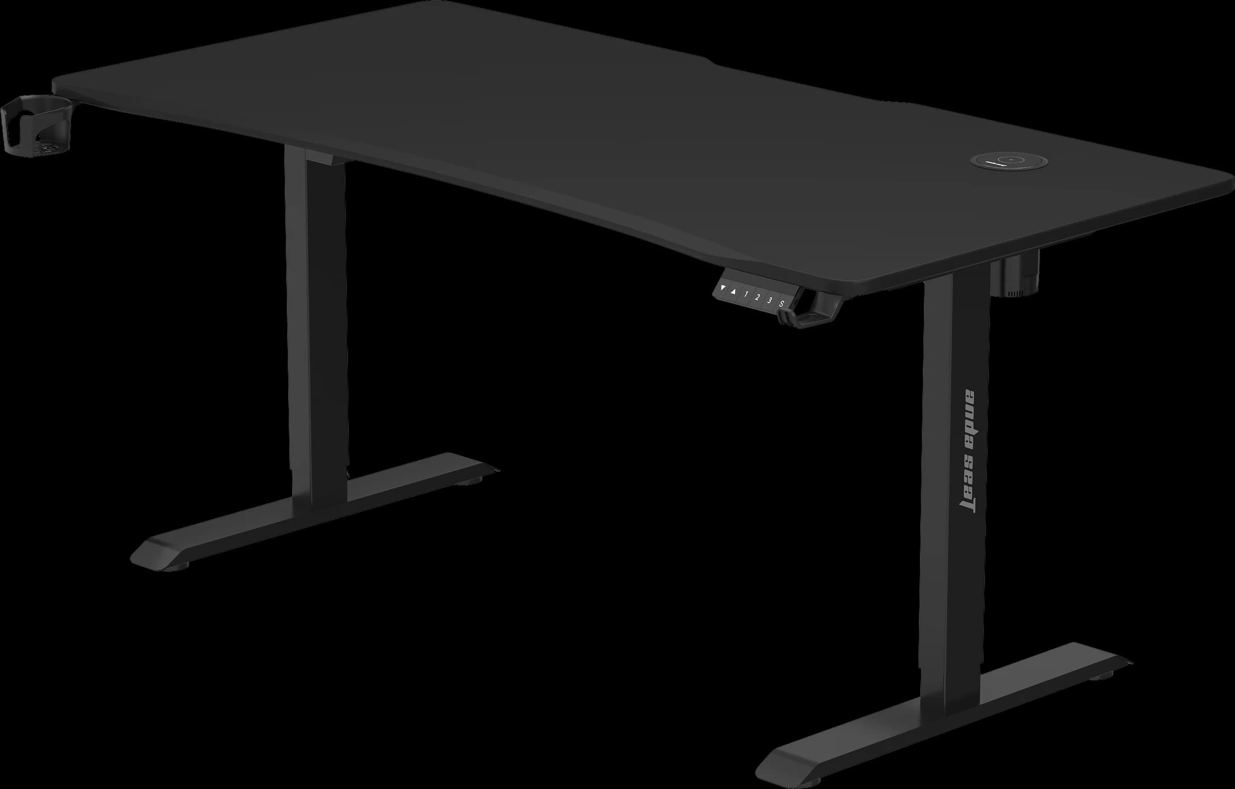 Gaming Desk AD-D-DD1-1600-08-B AndaSeat Xtreme Pro Carbon Fiber Texture Tabletop USB