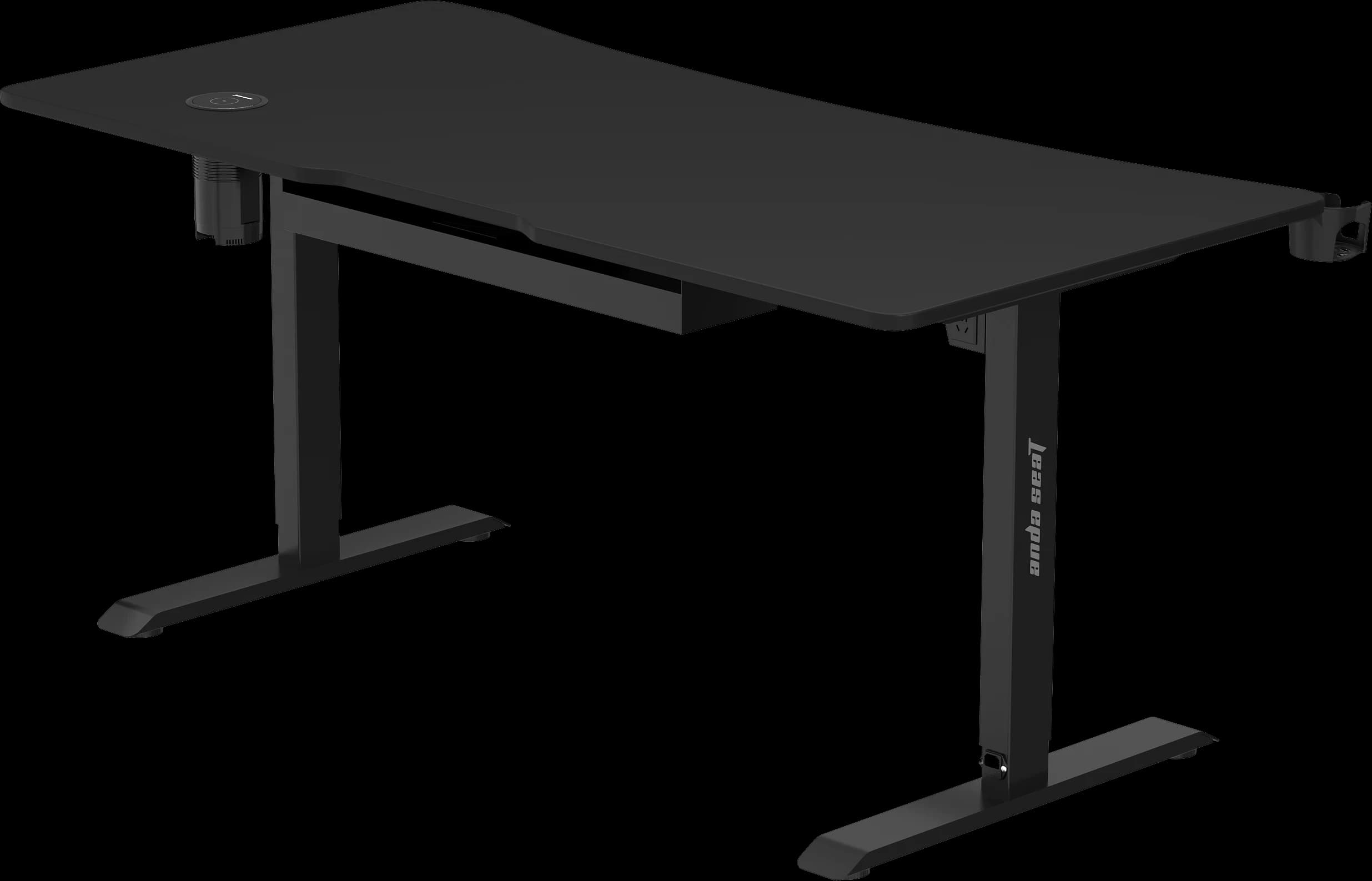Gaming Desk AD-D-DD1-1600-08-B AndaSeat Xtreme Pro Carbon Fiber Texture Tabletop USB