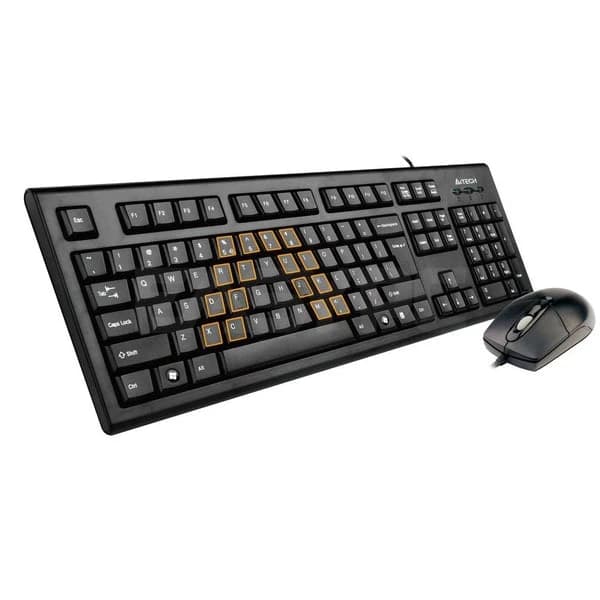 A4TECH KR-8572 (KR-85+OP-720) KEYBOARD+MOUSE SET USB BLACK US+RUSSIAN