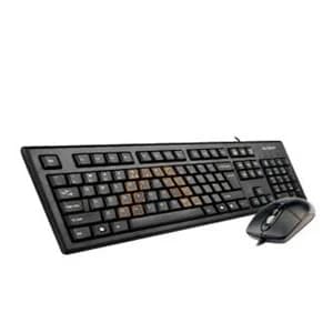 Комплект клавиатура и мышь A4Tech KR-8572 (USB) чёрный