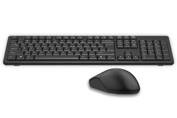 A4TECH 3330N (GK-3+G3-330N) V-TRACK WIRELESS KEYBOARD+MOUSE SET USB BLACK US+RUSSIAN
