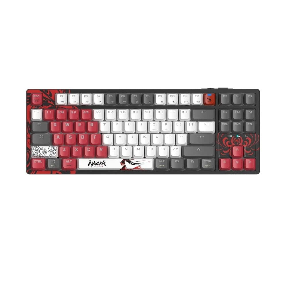 Клавиатура A4Tech Bloody S87 Naraka, EN/RU