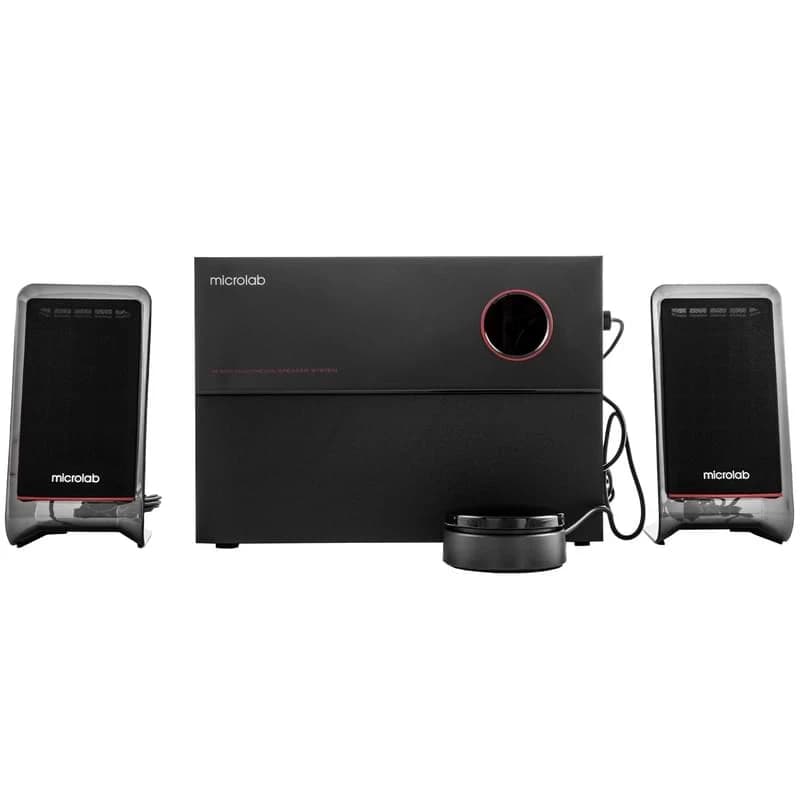 Microlab Subwoofer M-200 2.1 BLACK 40W(16W+12W*2)