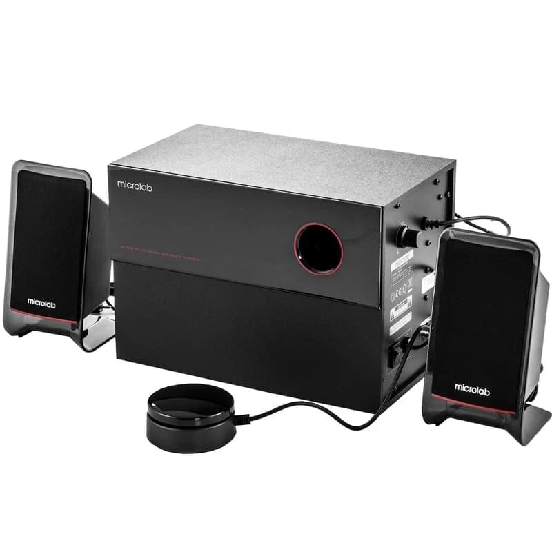 Microlab Subwoofer M-200 2.1 BLACK 40W(16W+12W*2)