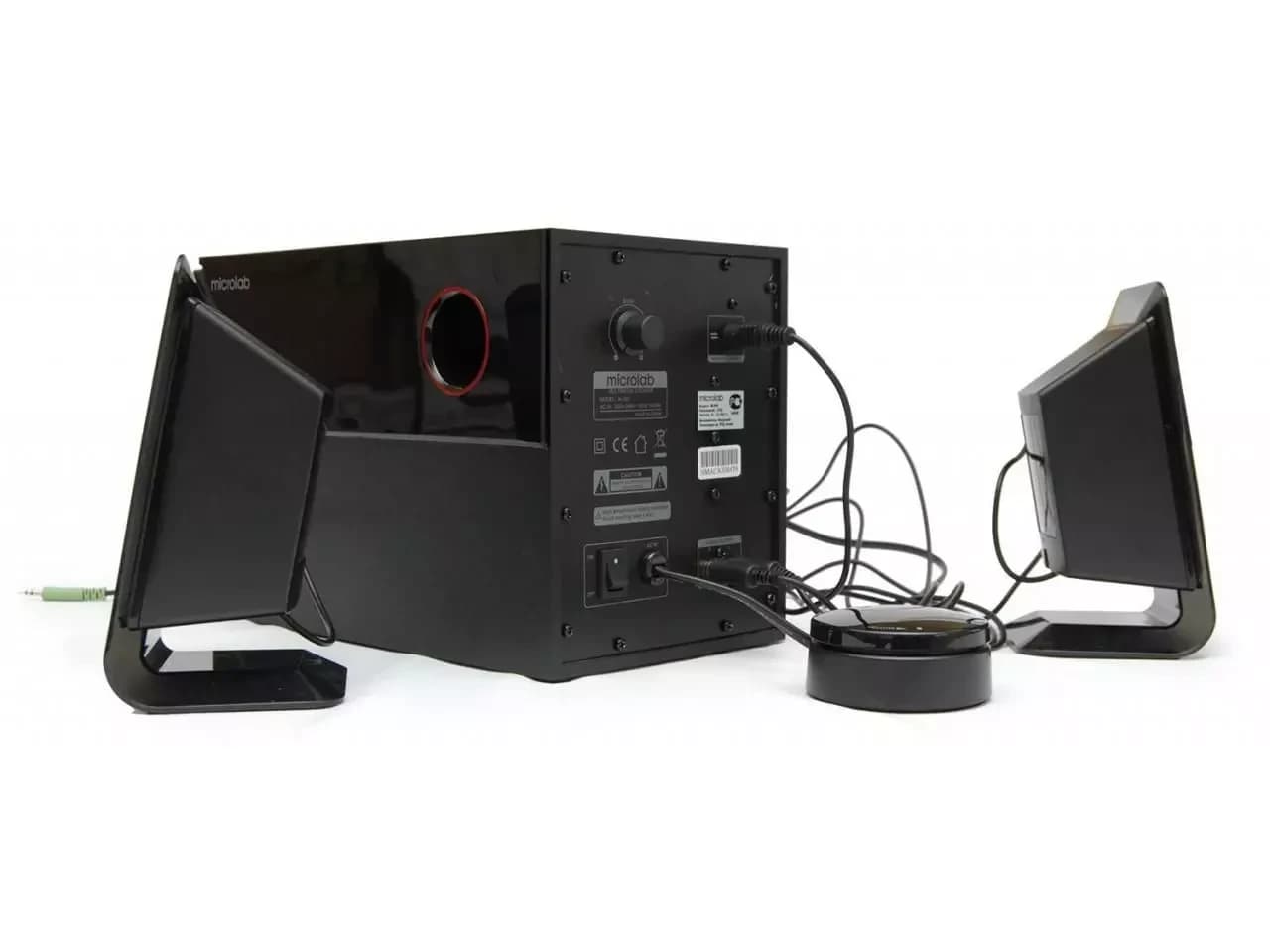 Microlab Subwoofer M-200 2.1 BLACK 40W(16W+12W*2)