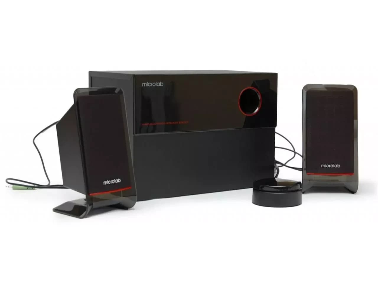 Колонки Microlab M-200 (2.1, 40 Вт) чёрный