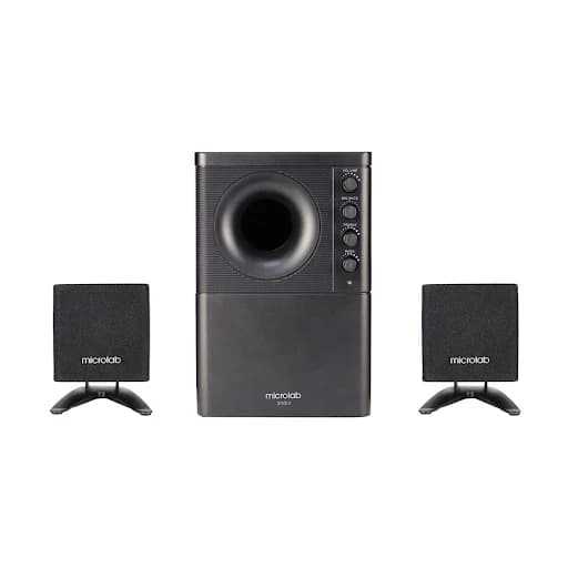 Microlab Subwoofer X1BT 2.1 BLACK 34W(7W*2 + 20W), Bluetooth 5.0