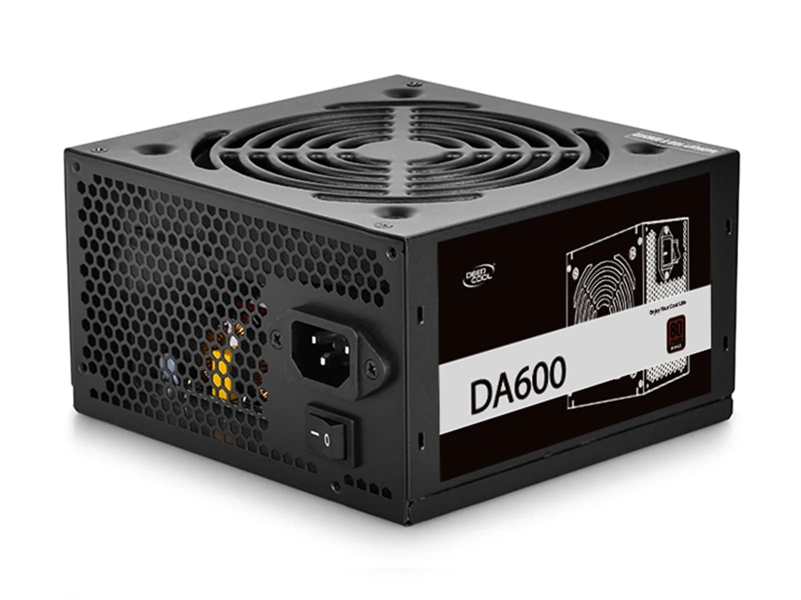 Power Unit DEEPCOOL DA600 600W 80 PLUS Bronze certified 100-240V/ Intel ATX12V 2.3 & SSI EPS 12V