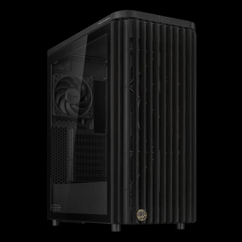 ASUS ATX PROART PA401 WOOD EDITION ARGB 2x160mm, 1x120mm PWM FAN 2xUSB3.2 1xUSB Type-C