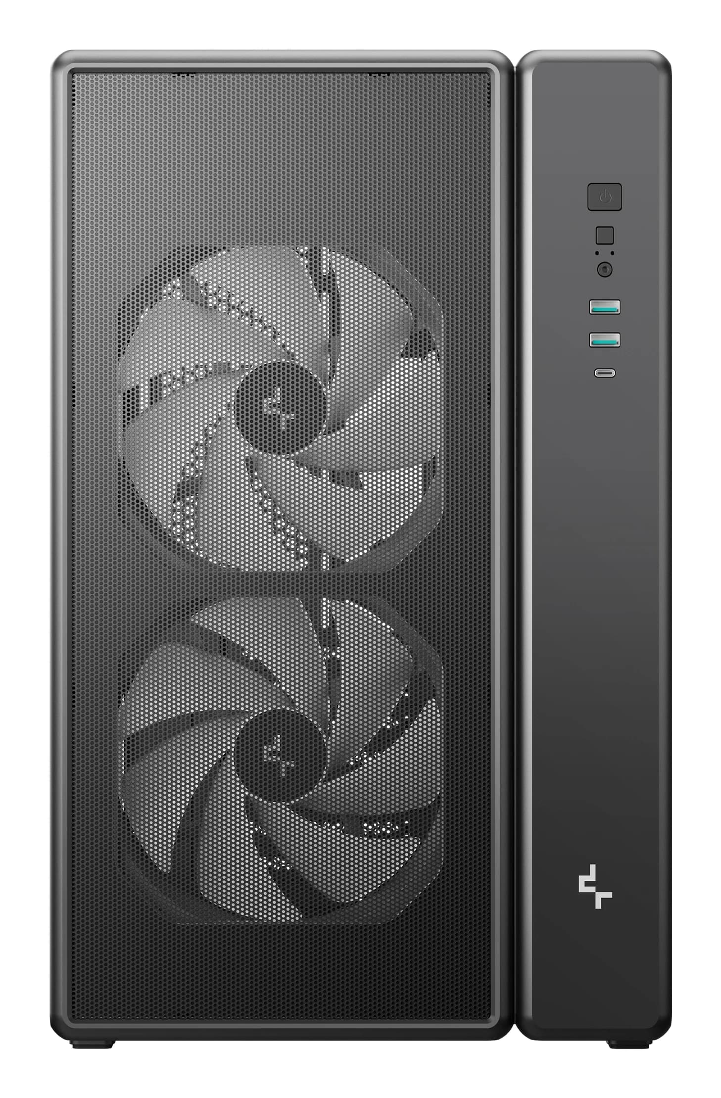 DEEPCOOL ATX CG590 MESH 2F w/o PSU USB3.0×2 Front , Type-C + 2 fans