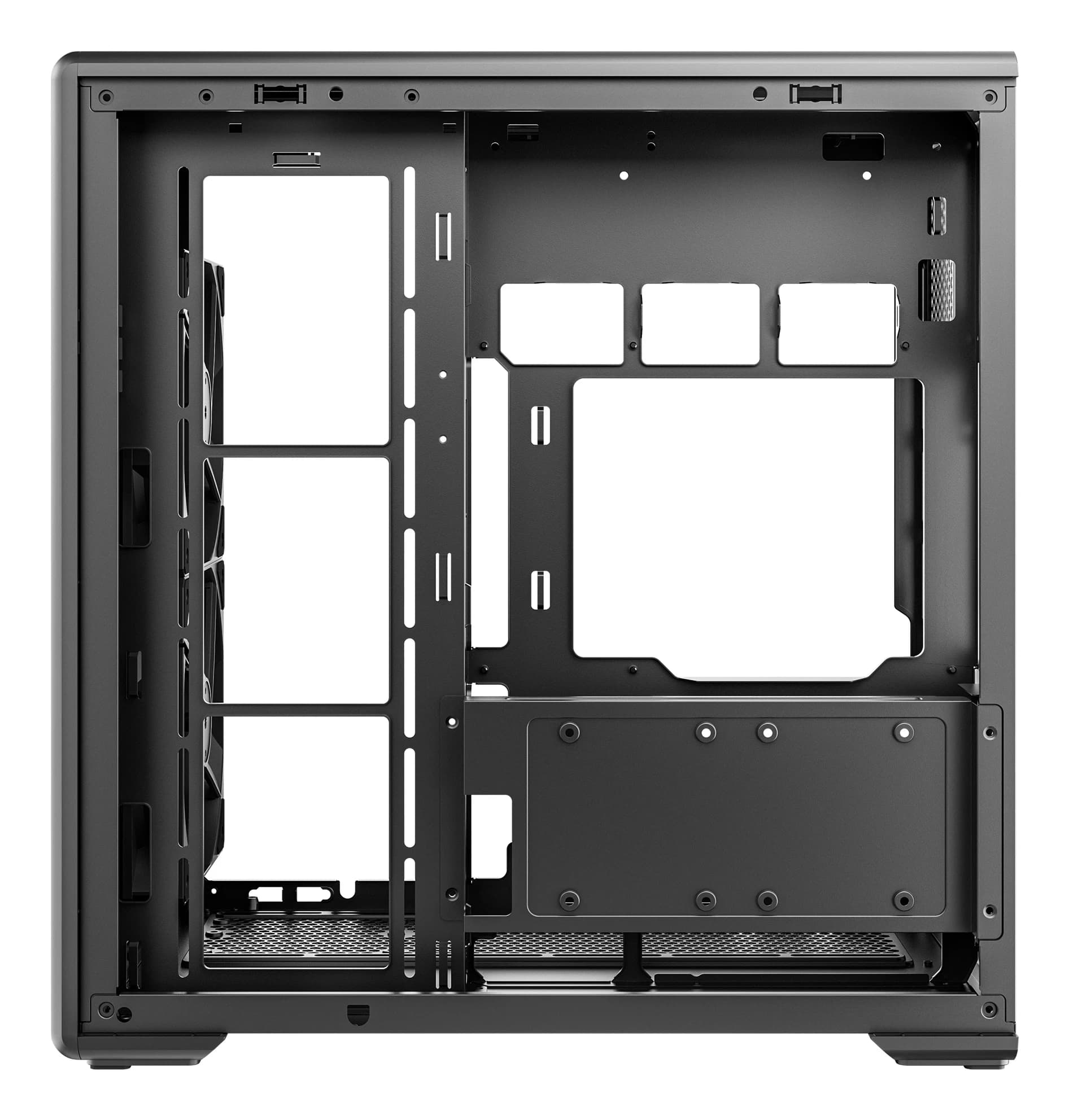 DEEPCOOL ATX CG590 MESH 2F w/o PSU USB3.0×2 Front , Type-C + 2 fans