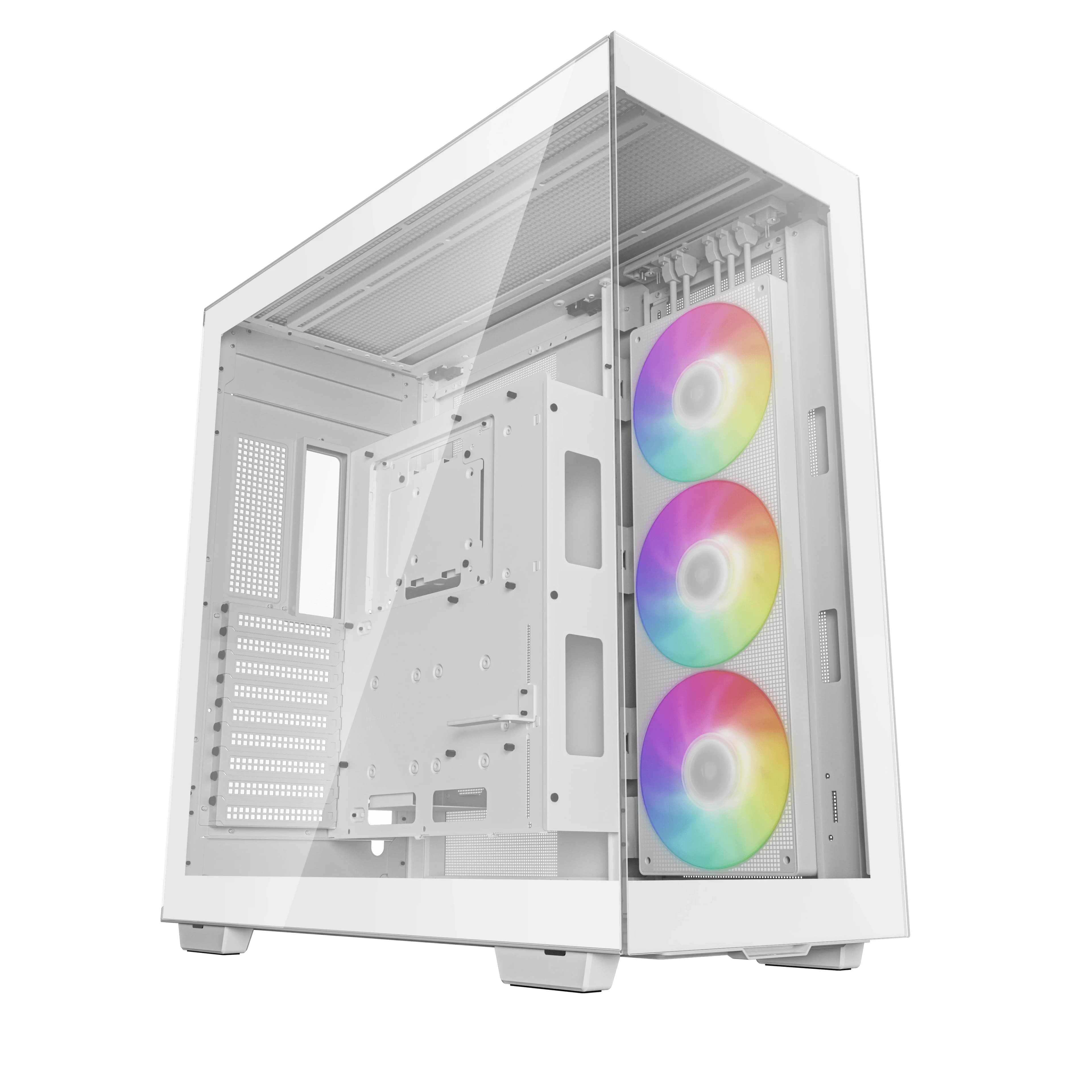 DEEPCOOL EATX CH780 WH WHITE w/o PSU USB3.0×2 Type-C*1 ARGB 3*140mm FAN (360mm)