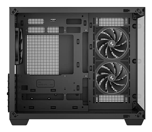 DEEPCOOL MATX CG330 MESH 3F w/o PSU USB3.0×2 Front + 3×120mm ARGB FANS