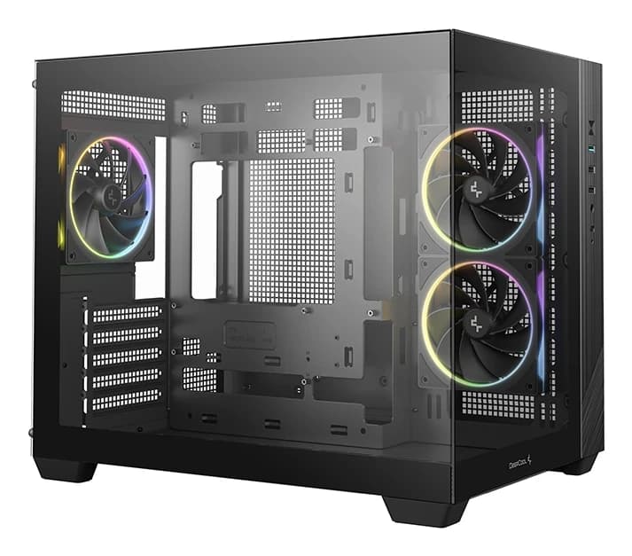 DEEPCOOL MATX CG330 MESH 3F w/o PSU USB3.0×2 Front + 3×120mm ARGB FANS