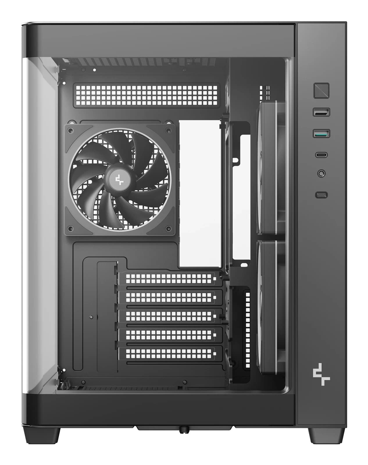 DEEPCOOL MATX CG330U 3F w/o PSU USB3.0×2 Front + 3×120mm FANS